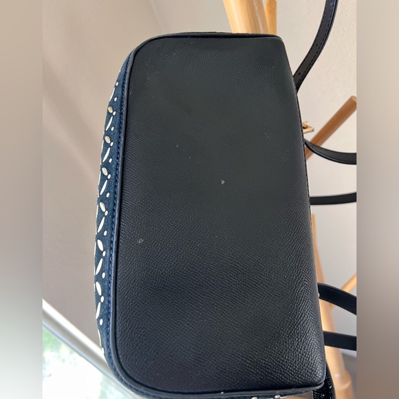 Used Michael Kors Rhea Medium Embellished Leather Backpack - Picture 6 of 11